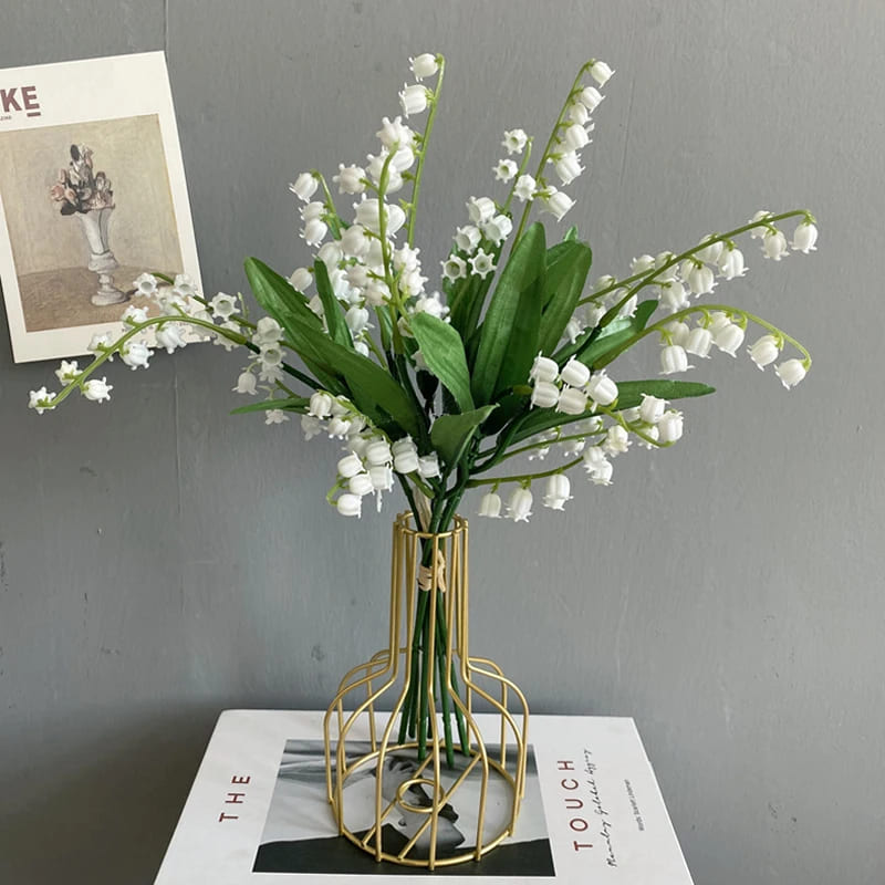 Faux Muguet Vase