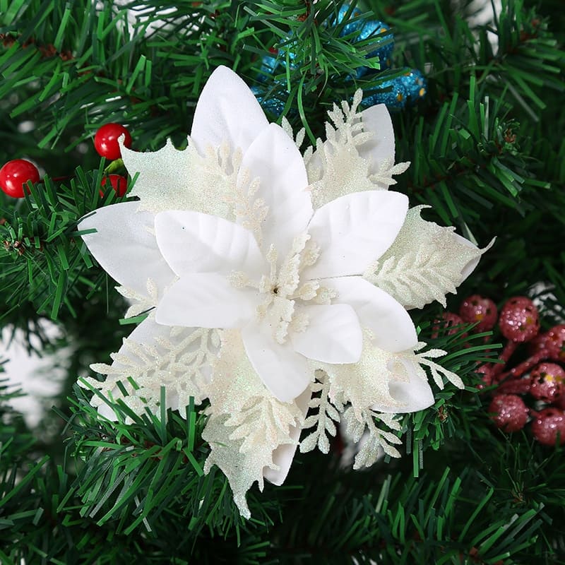 Fleur de Noël Blanc