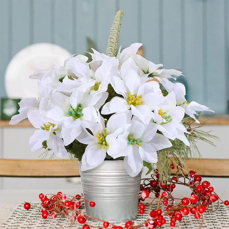 Fleur de Noël Poinsettia Bouquet