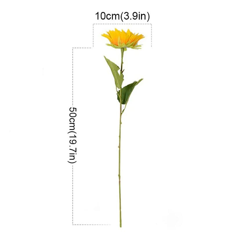 Fleurs Artificielles Tournesol Taille