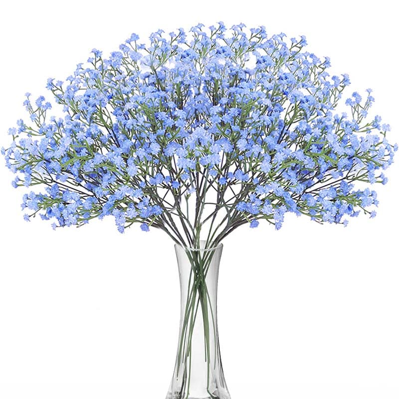 Gypsophile Artificielle Bleu Clair