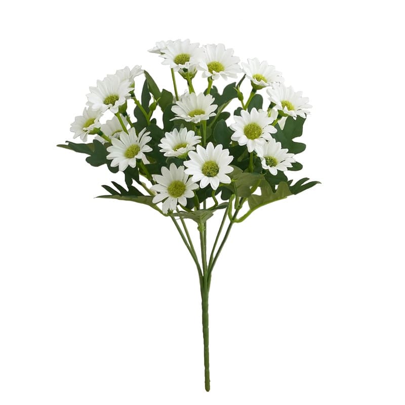 Marguerites Artificielles Blanc