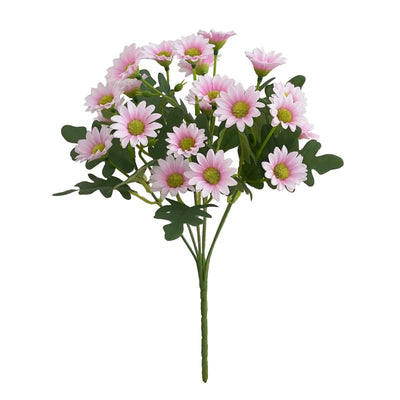 100 Marguerites Artificielles Blanc Pour Décor - Fleurs Fausses Déco Table Anniversaire Mariage Cadeau DIY
