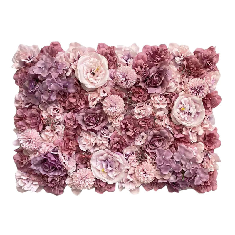 Mur de Fleurs Intérieur Violet Clair