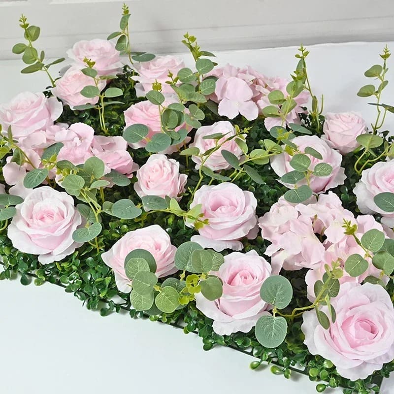 Mur de Fleurs Mariage Artificielles