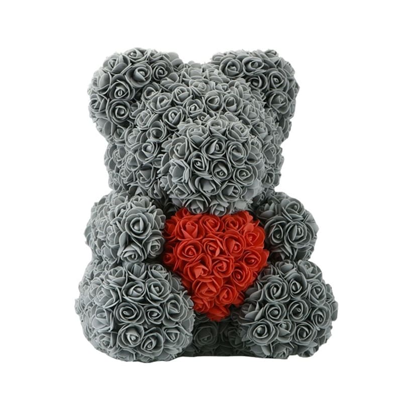 Nounours en Rose Gris