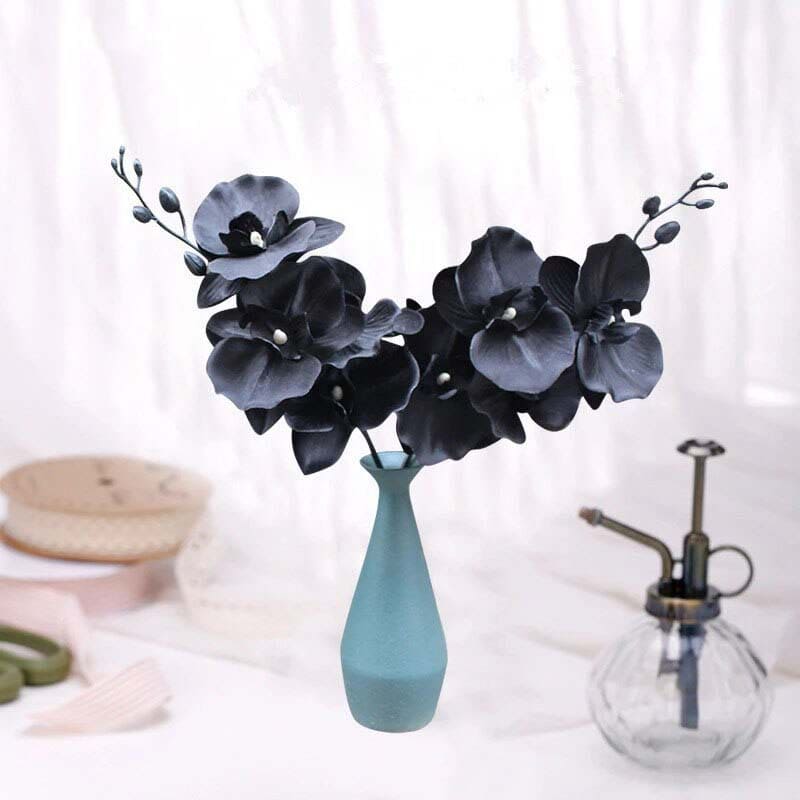 Orchidée Noire Artificielle Pot