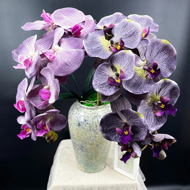 Orchidées Artificielles Haut de Gamme Déco