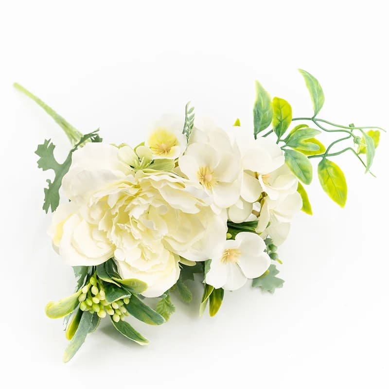 Petit Bouquet de Fleurs Mariage Blanc