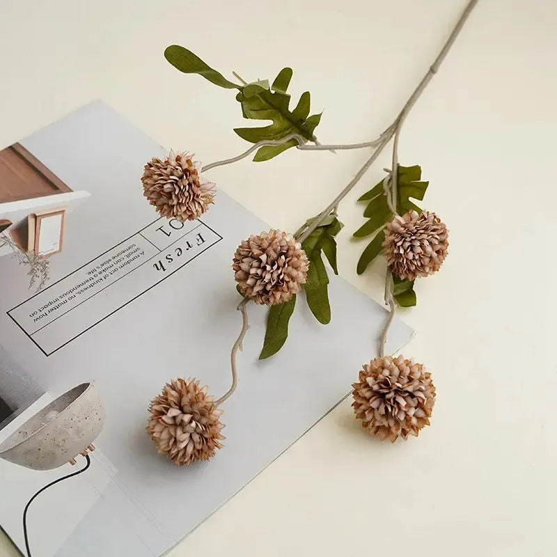 Pissenlits Artificiels Marron