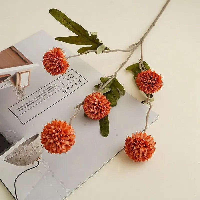 Pissenlits Artificiels Orange