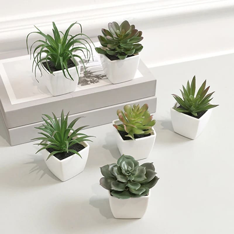 Plante Artificielle Succulentes Vert