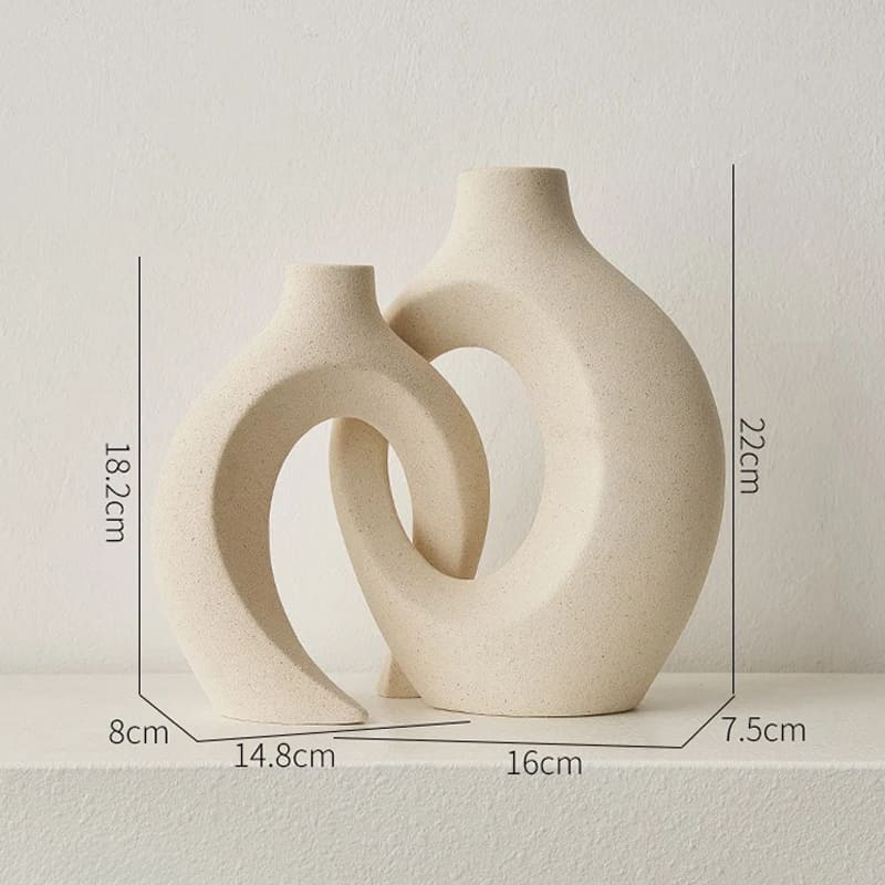 Vase Pampa Beige