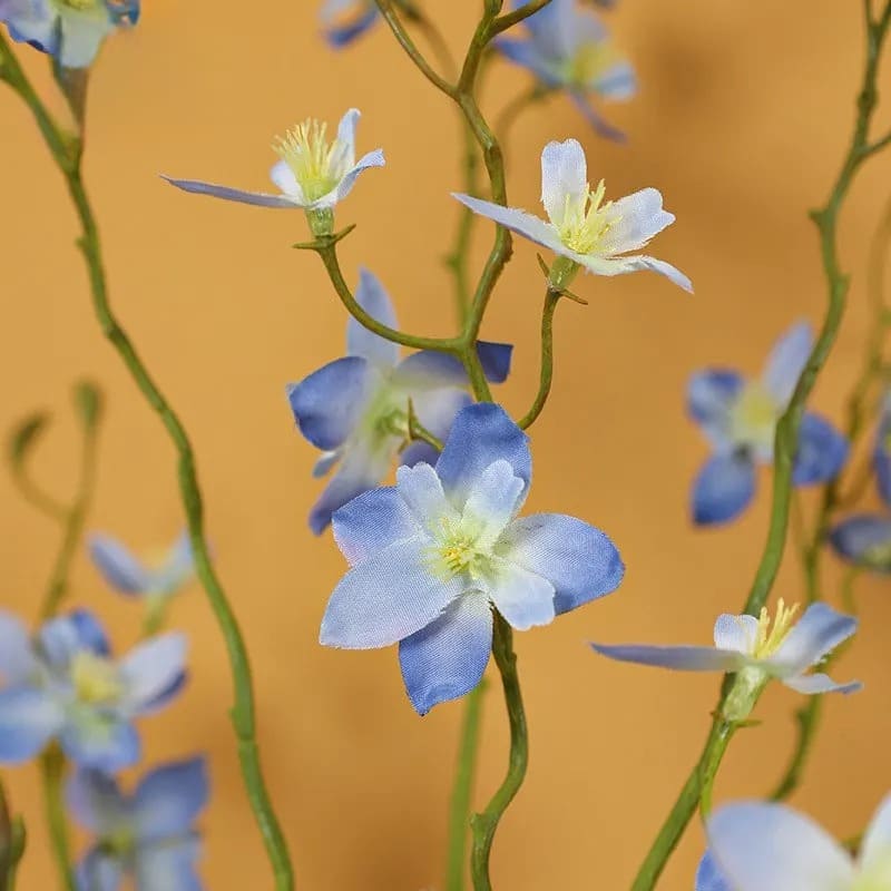 fleurs pieds d'alouette artificielles