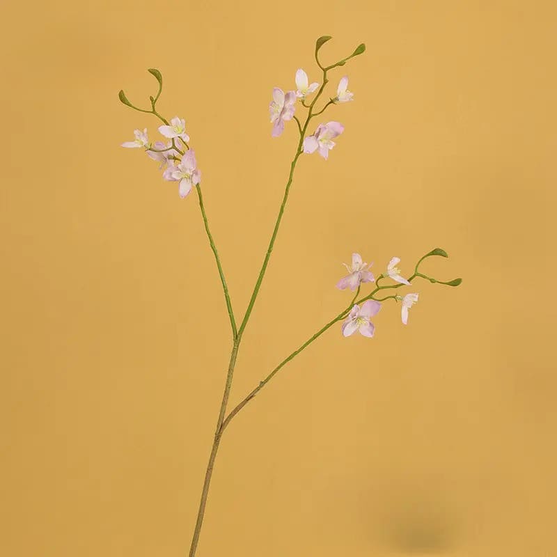 fleurs pieds d'alouette violet clair