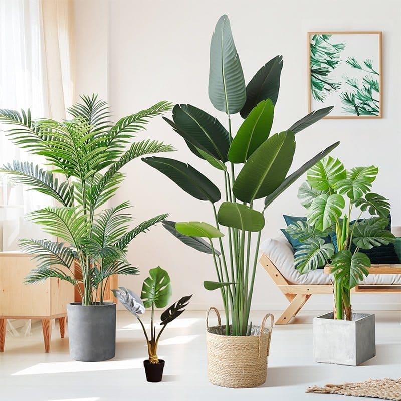 Plante artificielle : grande, petite, pour l'intérieur ou l