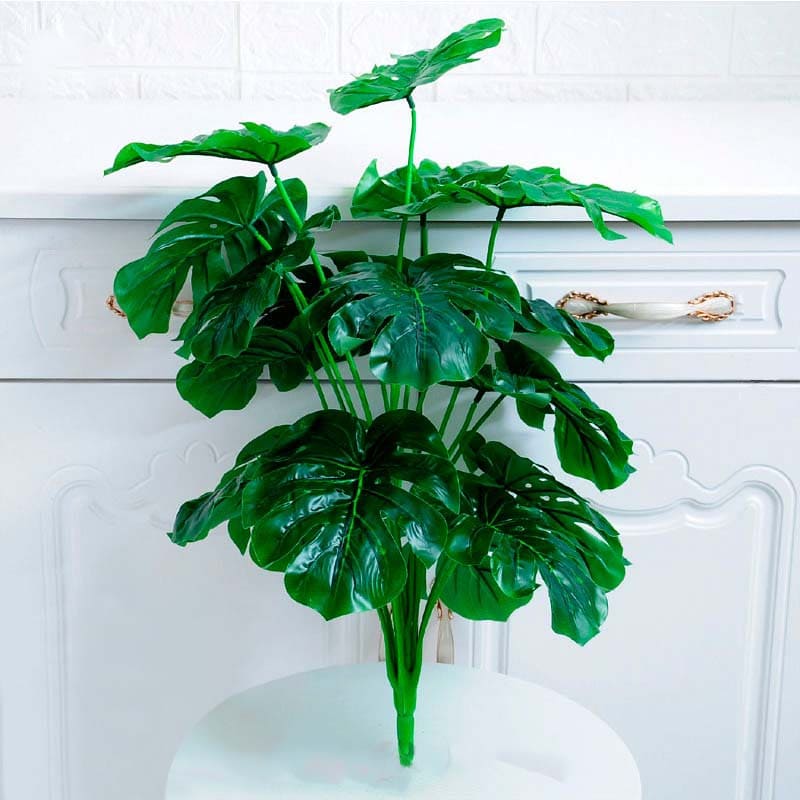 Grande Plante Verte Artificielle Feuilles