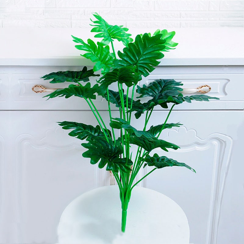 Grande plante verte artificielle