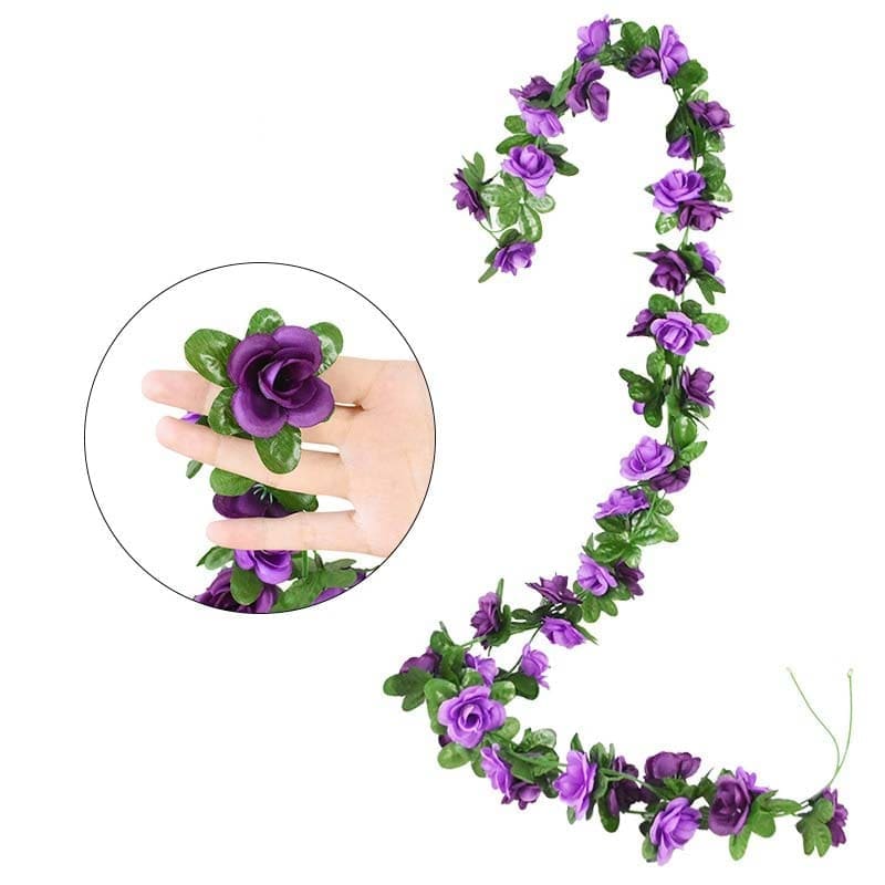 Guirlande Plante Artificielle Violet