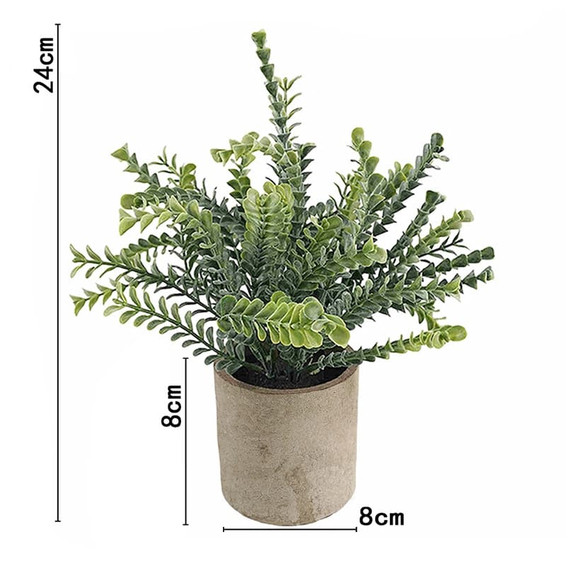 Plante Artificielle en Pot 24cm Dimensions