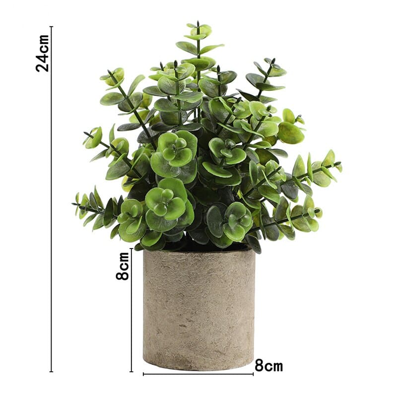 Plante Artificielle en Pot Eucalyptus Dimensions