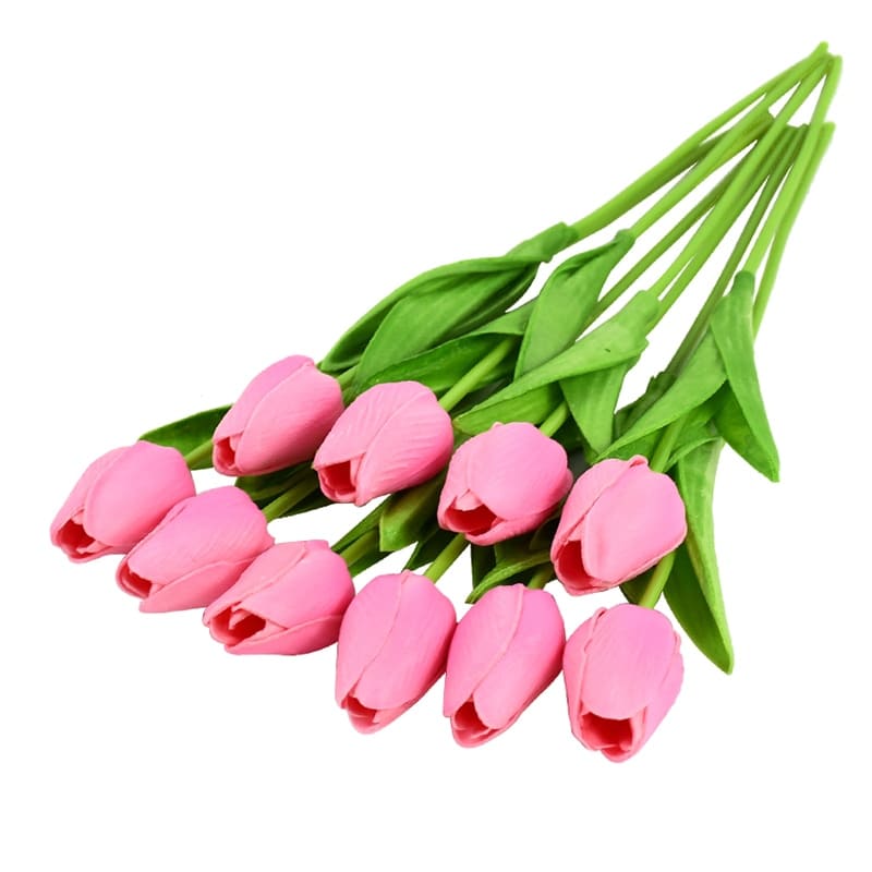 Tulipes Artificielles Rose